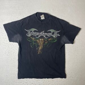 Finntroll 2004 Black Metal Band T Shirt Medium Graphic Tee Tour Concert Apparel